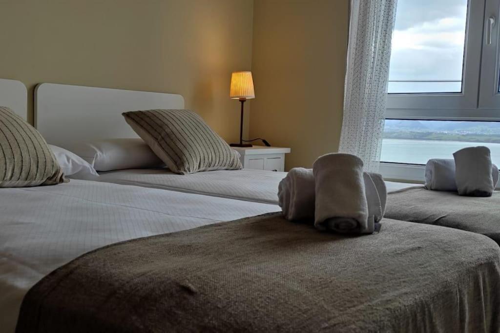 C01A05 Precioso Apartamento Con Vistas Al Mar Santander Exteriör bild