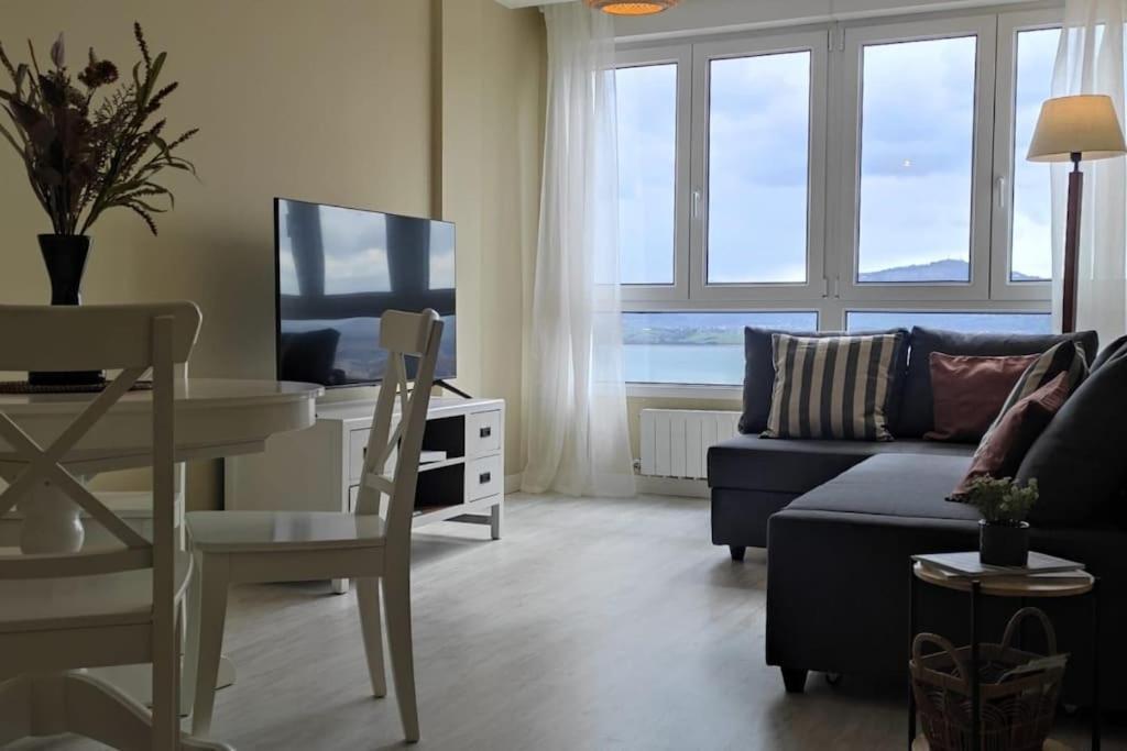 C01A05 Precioso Apartamento Con Vistas Al Mar Santander Exteriör bild