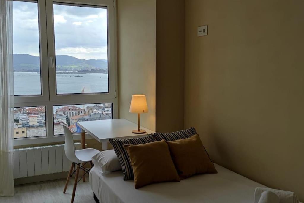 C01A05 Precioso Apartamento Con Vistas Al Mar Santander Exteriör bild